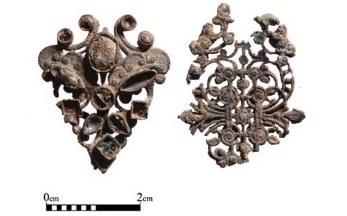 איור 35 .תכשיטים העשויים בטכניקת הפיליגראן