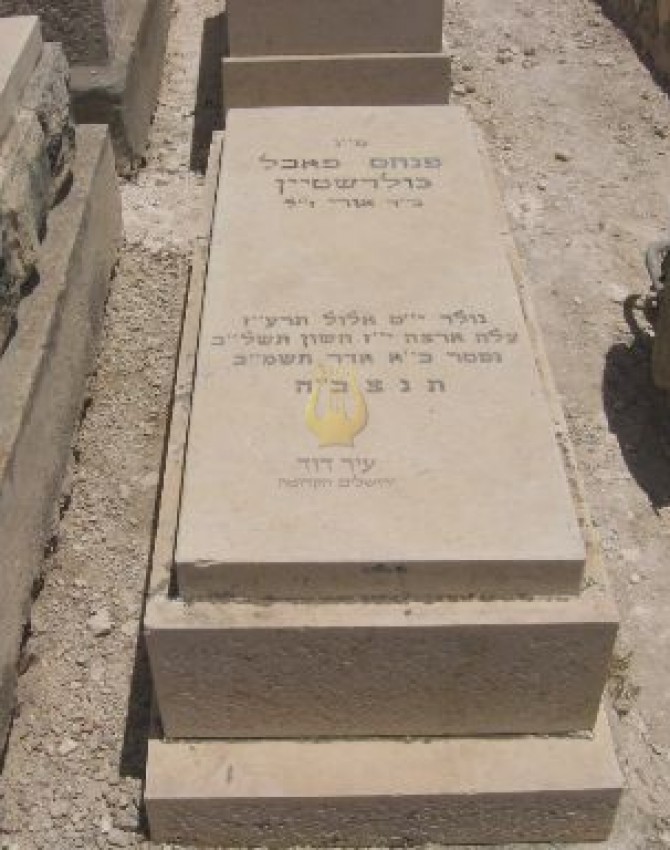 תמונת קבר פנחס פאבל גולדשטיין
