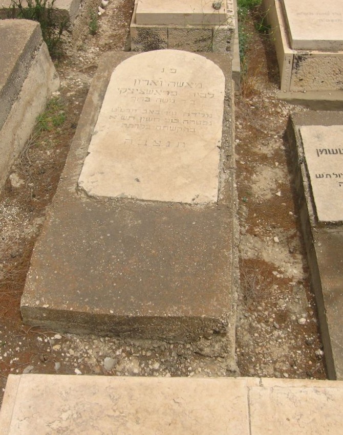 תמונת קבר מאשה וארון