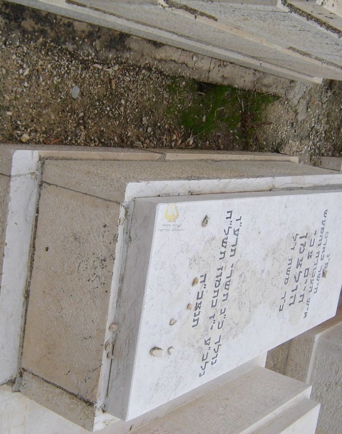 תמונת קבר חיים צבי הולצמן