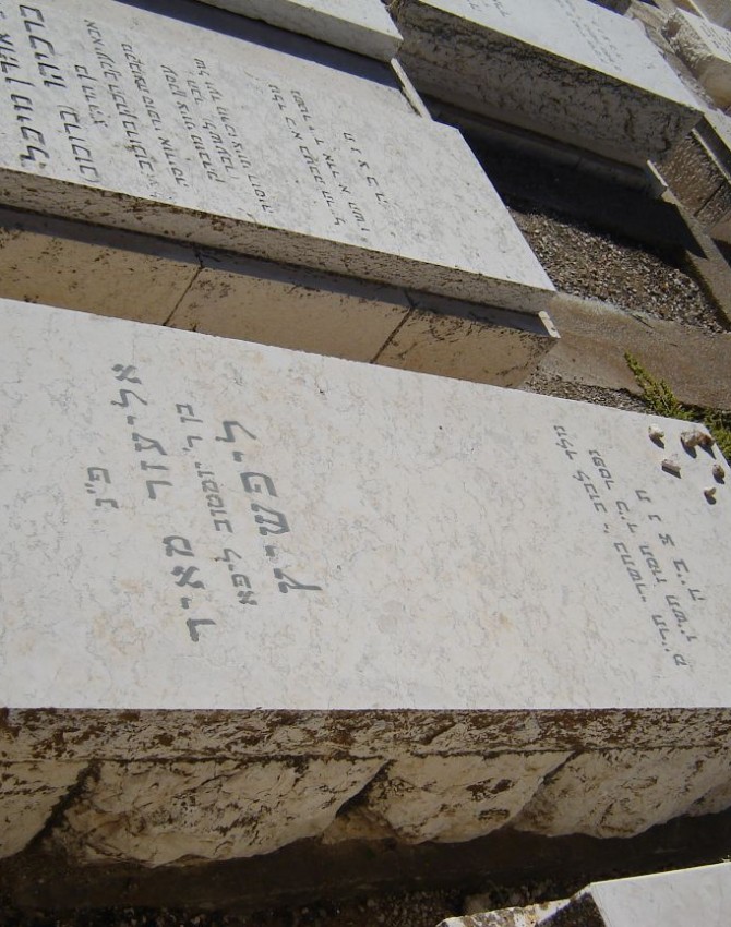 תמונת קבר אליעזר מאיר ליפשיץ