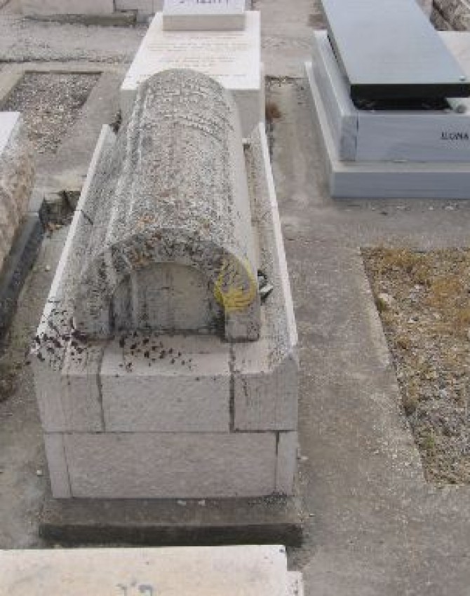 תמונת קבר חיה אורה רובין