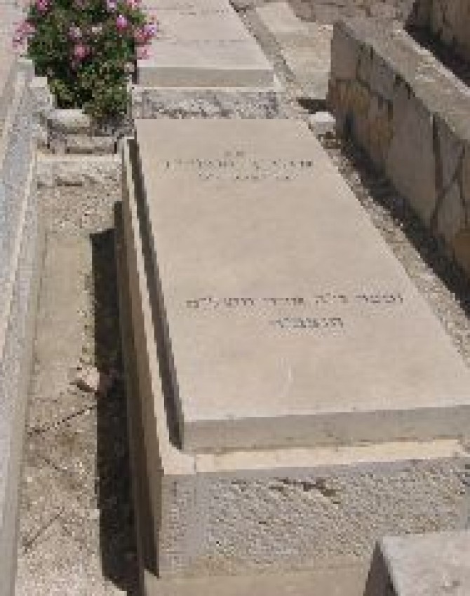 תמונת קבר אהרן שטיין