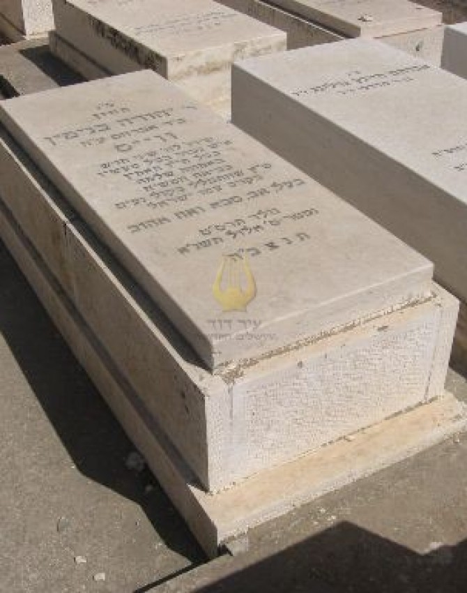 תמונת קבר יהודה בנימין ווייס