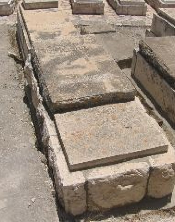 תמונת קבר עזריאל שכטר