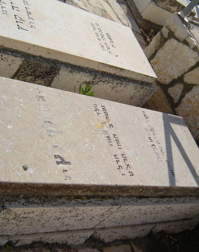 תמונת קבר רודולף כץ