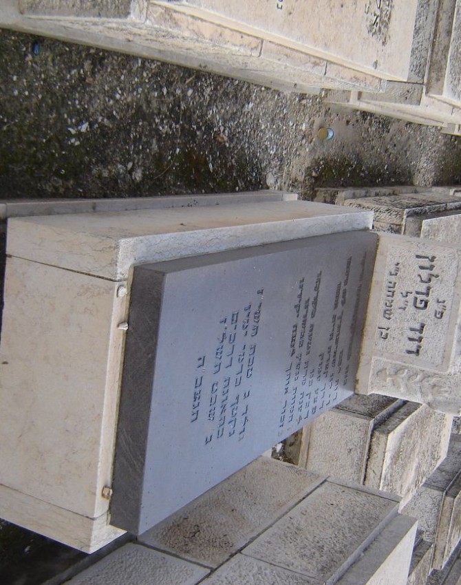 תמונת קבר פפי לאה כץ