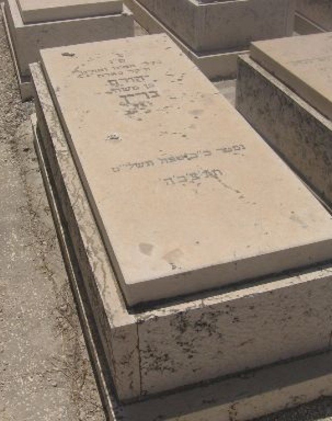 תמונת קבר יהודה גרין