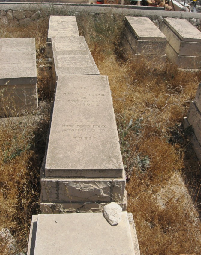 תמונת קבר ציונה ישועה מדמוני