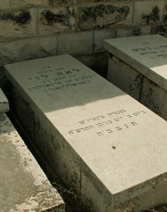 תמונת קבר לאה לוי