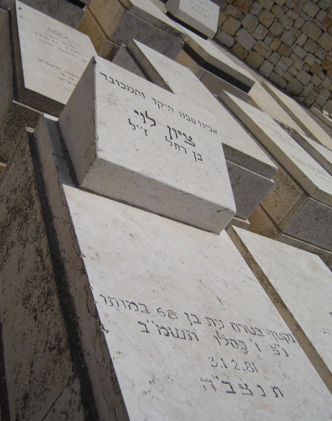 תמונת קבר ציון לוי