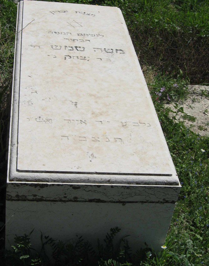 תמונת קבר משה שמש