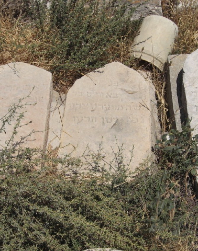 תמונת קבר עקיבא ווייס