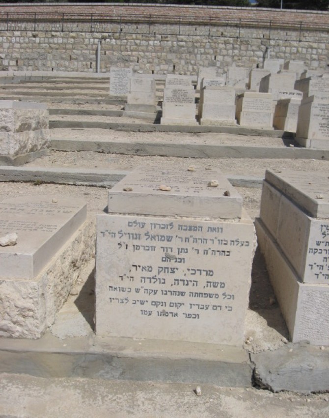 תמונת קבר רבקה רובין