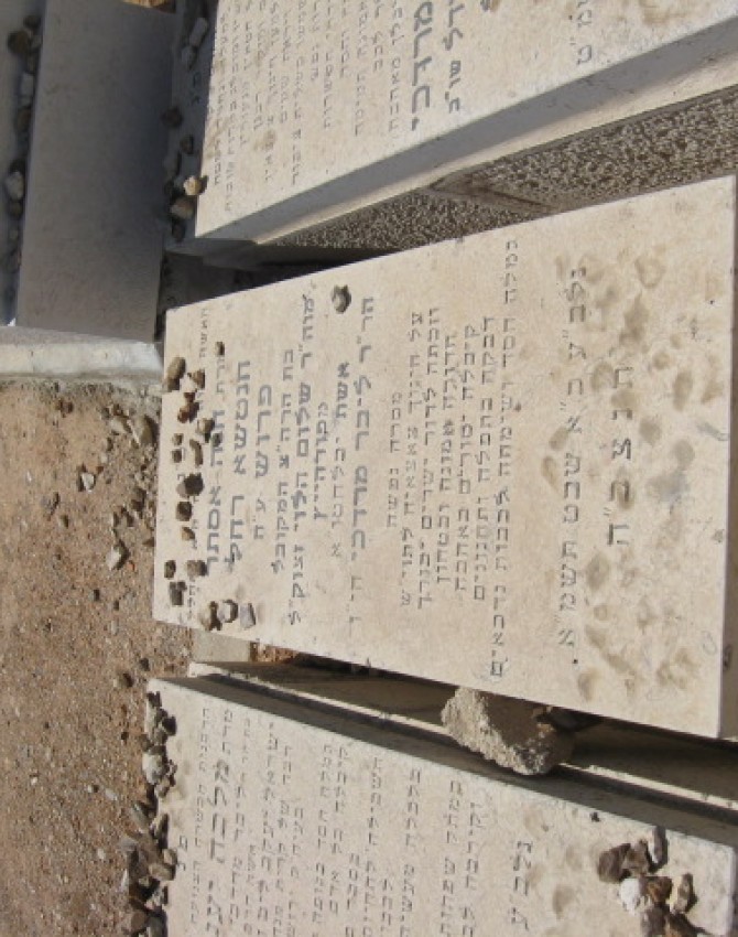 תמונת קבר חנה אסתר חנטשא רחל פרוש