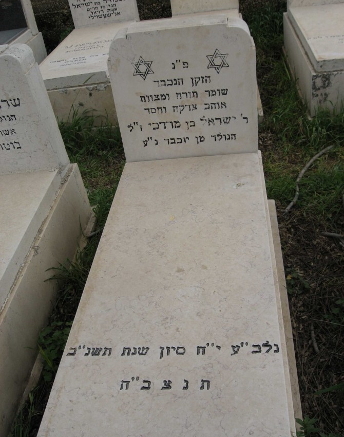 תמונת קבר ישראל