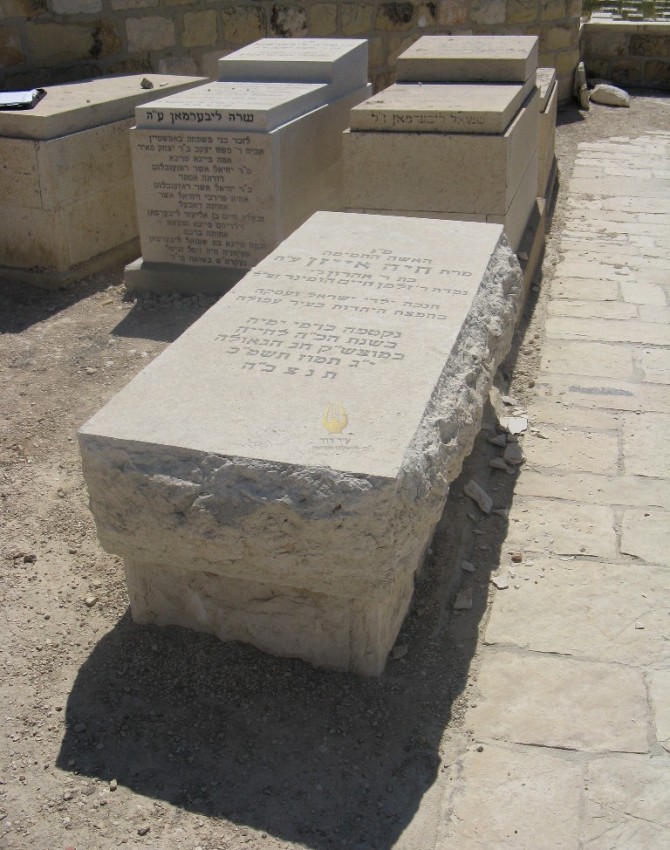 תמונת קבר חיה אייזן