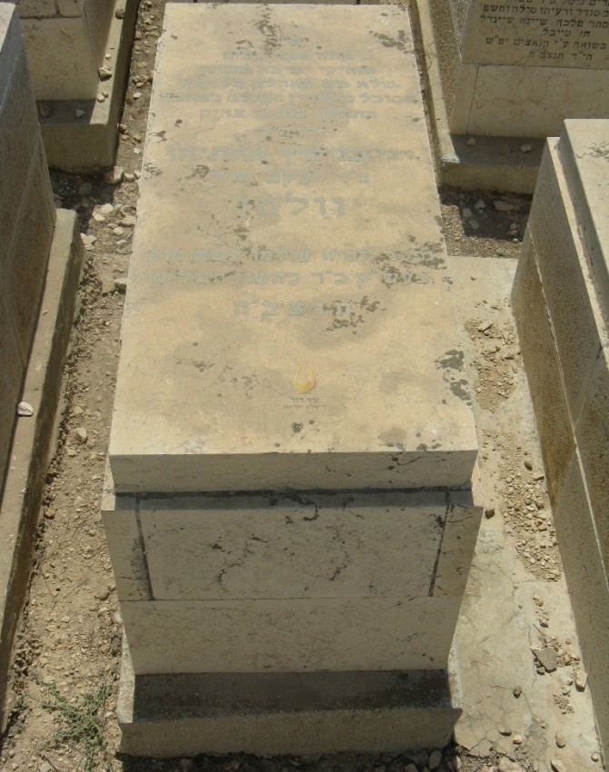 תמונת קבר בנימין מתתיהו וולמן