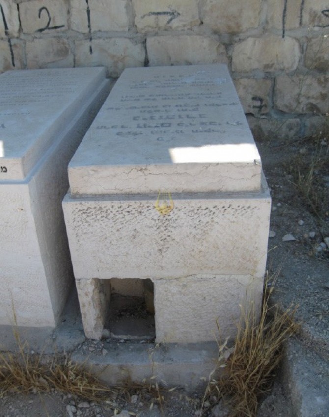 תמונת קבר חיים גינזבורג