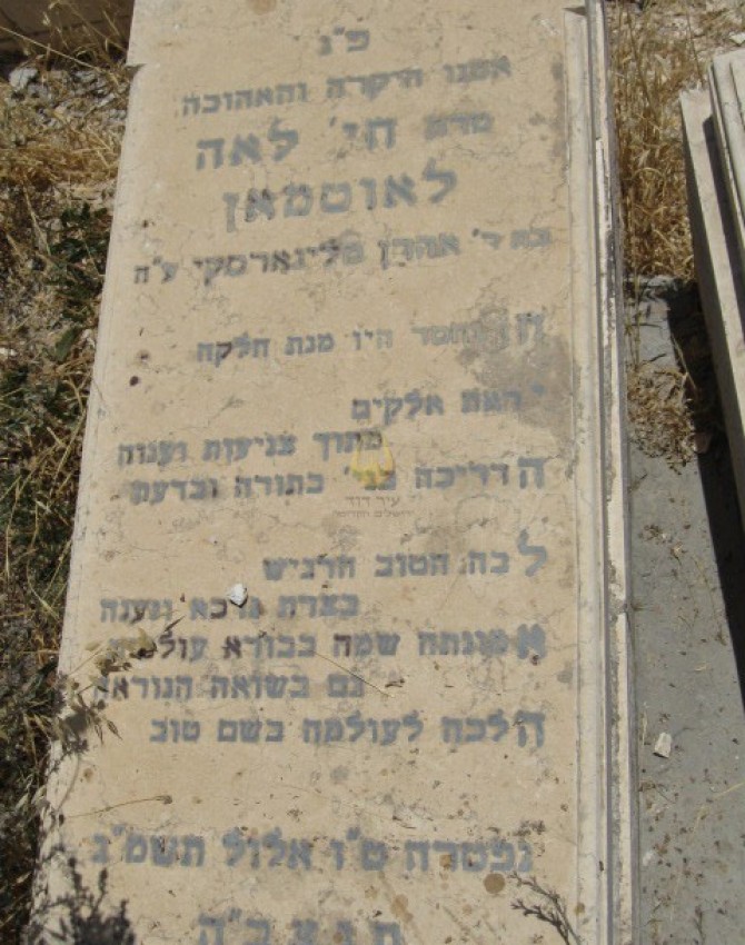 תמונת קבר ברוך ליב ששון