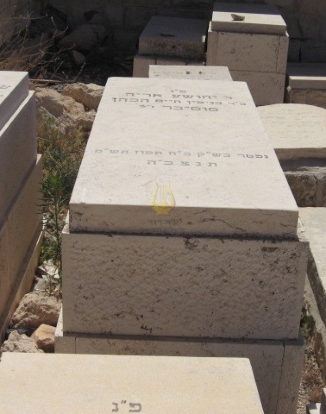 תמונת קבר יהושע אריה סוסיבר
