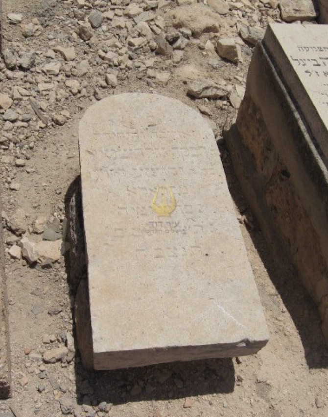 תמונת קבר רבקה גולדשטיין