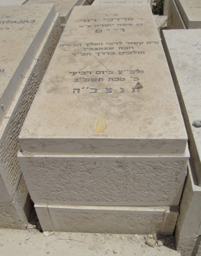 תמונת קבר מרדכי דוד וייס