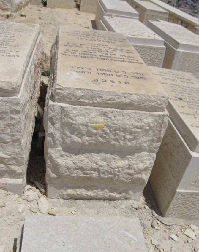 תמונת קבר רפאל שמעון קצנלנבוגן