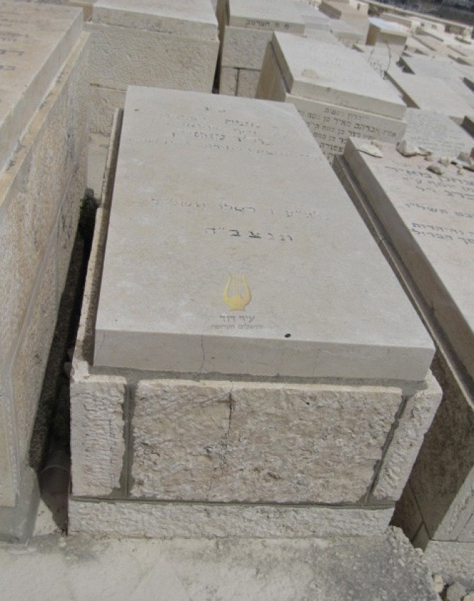 תמונת קבר משה שמשון גולדשטיין