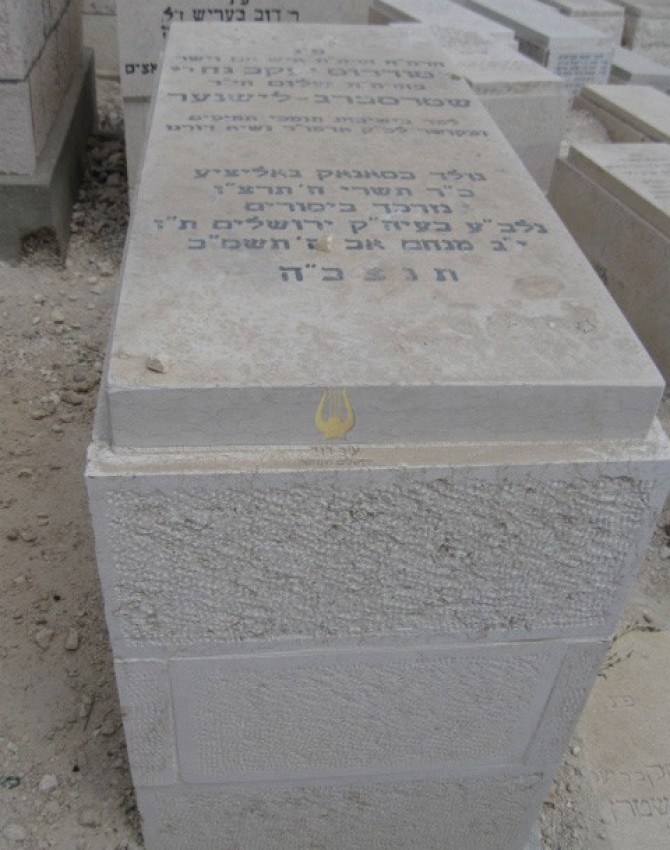 תמונת קבר טודרוס יעקב נח שטרסברג