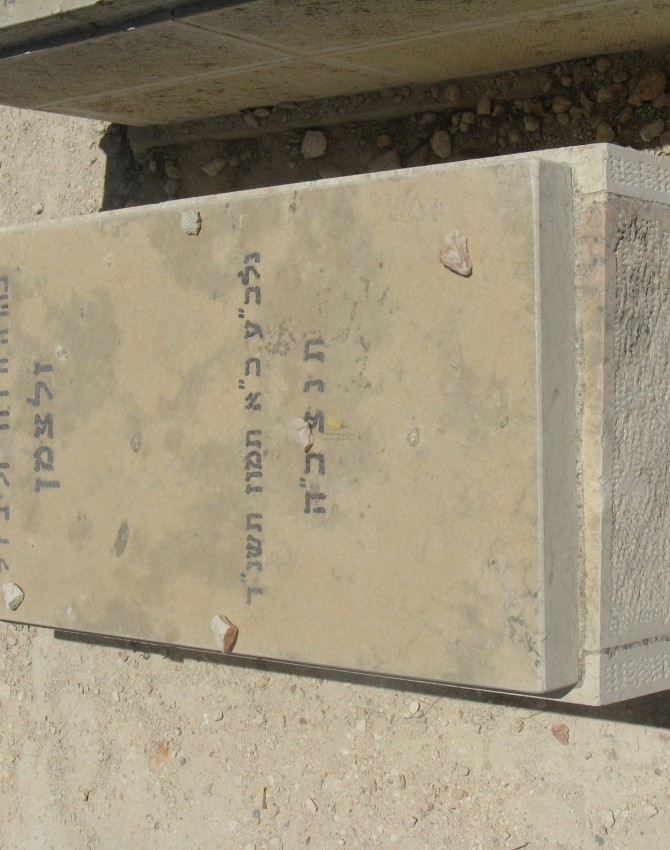 תמונת קבר אשר זלצמן