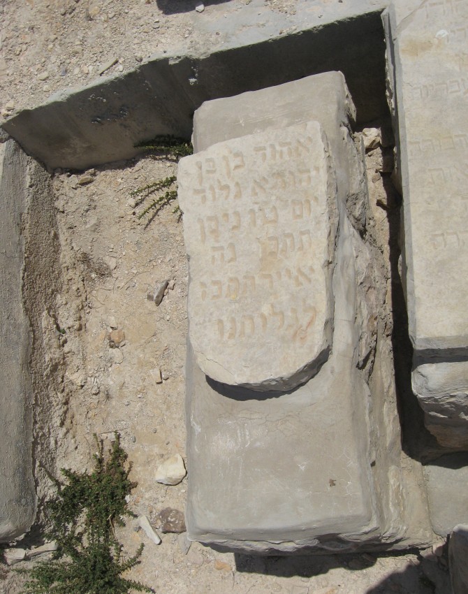 תמונת קבר אהוד בן בן יהודה Ehud Ben Ben yehuda