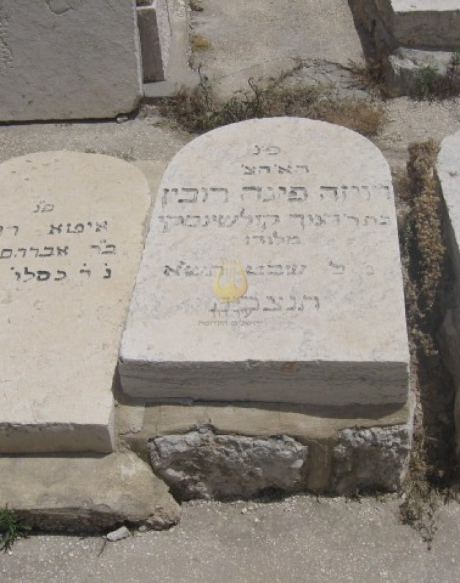 תמונת קבר רויזה פיגה רובין