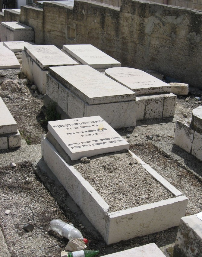 תמונת קבר אברהם משה וקסמן
