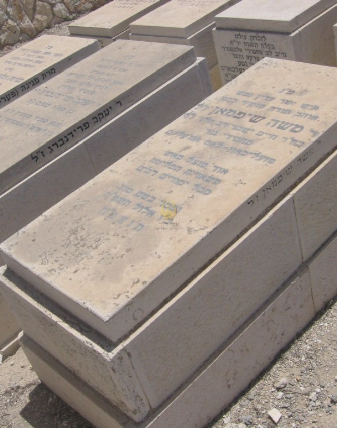 תמונת קבר משה שיפמאן