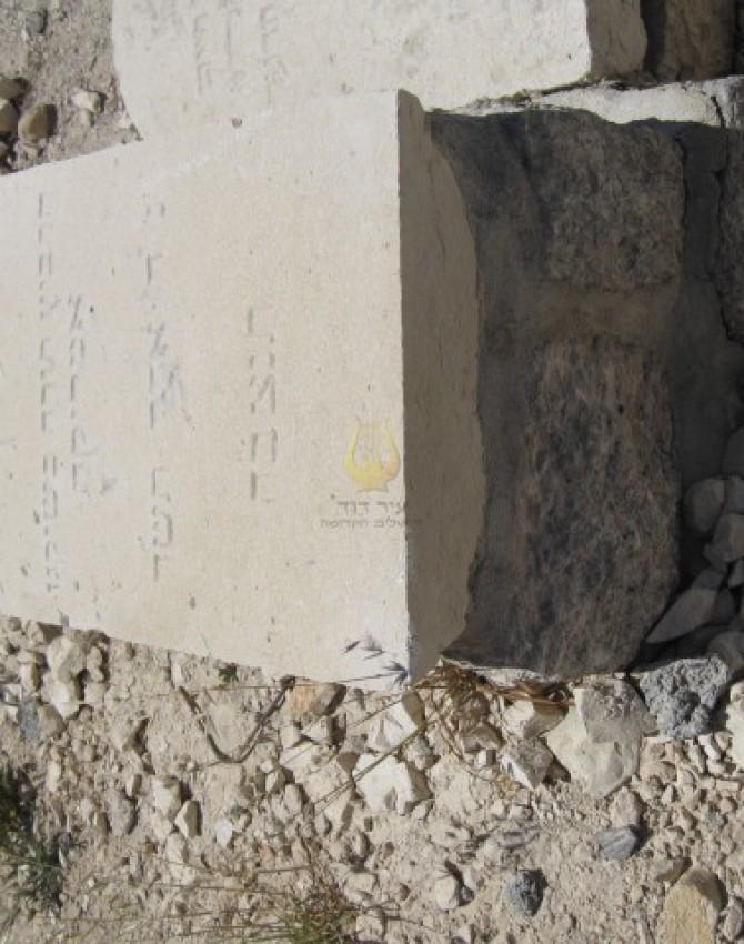 תמונת קבר יהודה ליב לוין