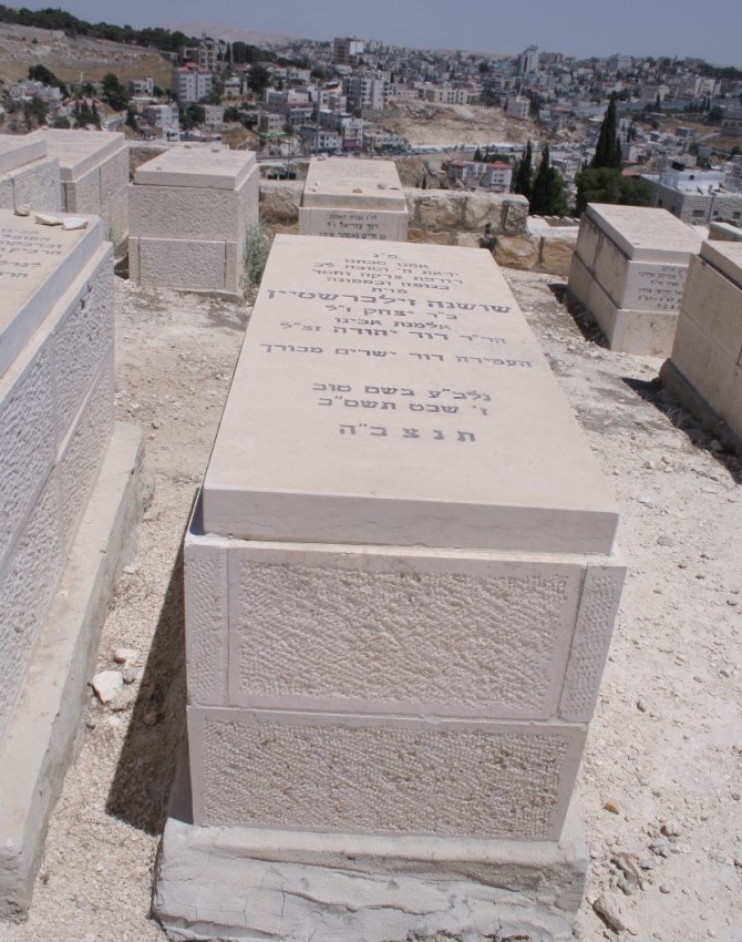 תמונת קבר שושנה זילברשטיין