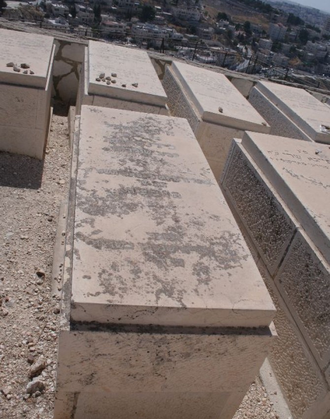 תמונת קבר חיה גיטל בירנבאום