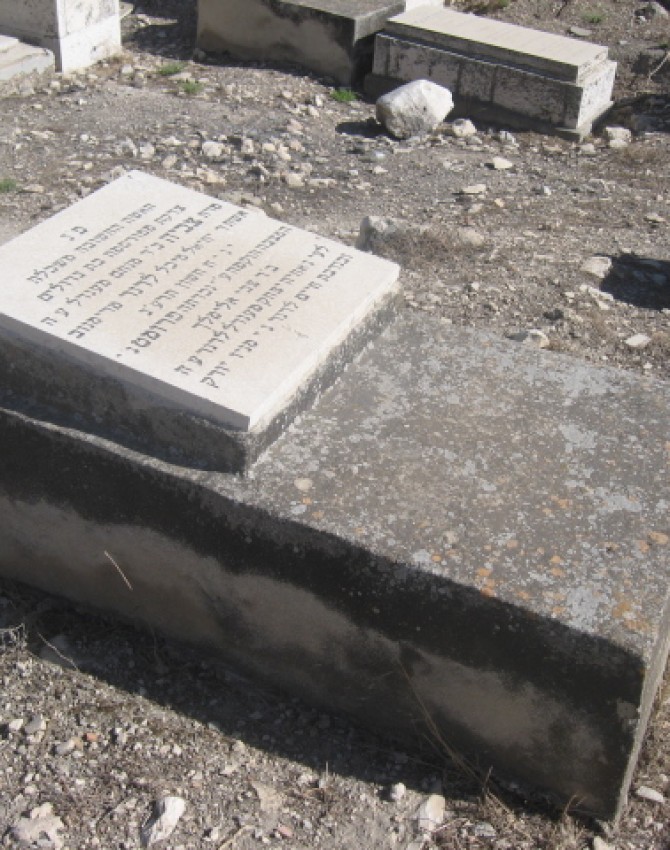 תמונת קבר צביה לרנר