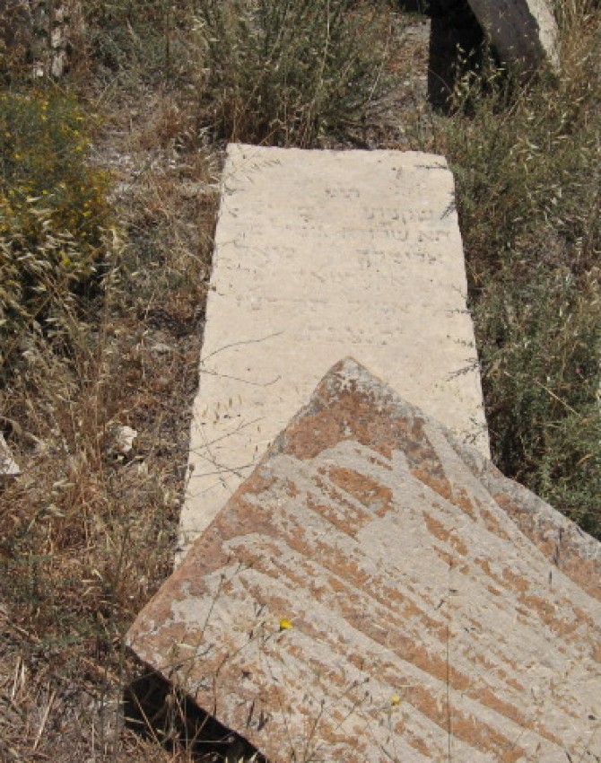 תמונת קבר בלומה דובריש חייט
