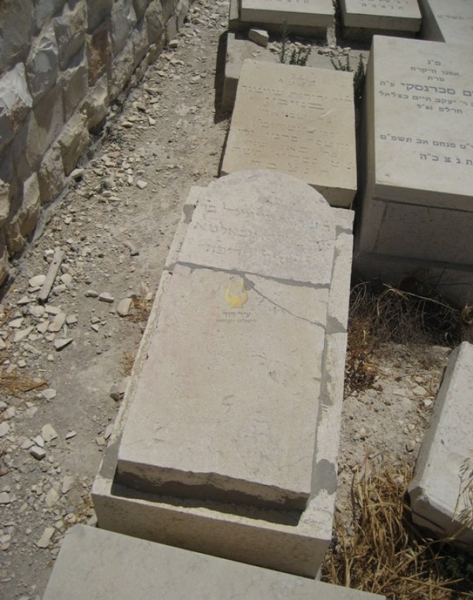 תמונת קבר שרגא פייביל  לא ידוע