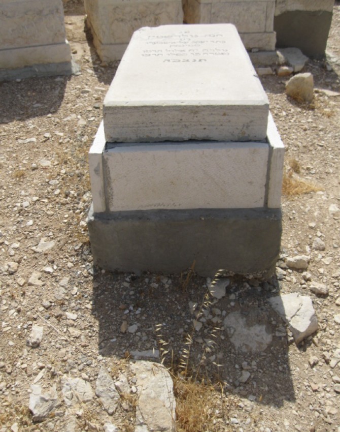 תמונת קבר חנה גולדשטיין