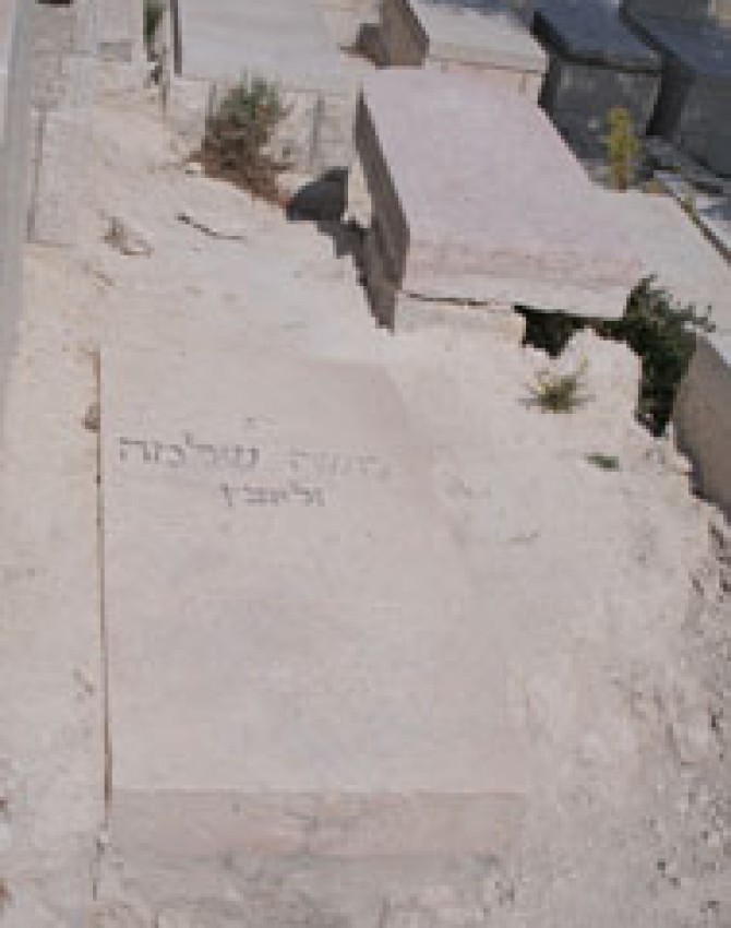 תמונת קבר משה שלמה זלצין