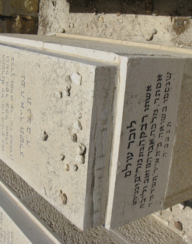 תמונת קבר אהרון ווייס