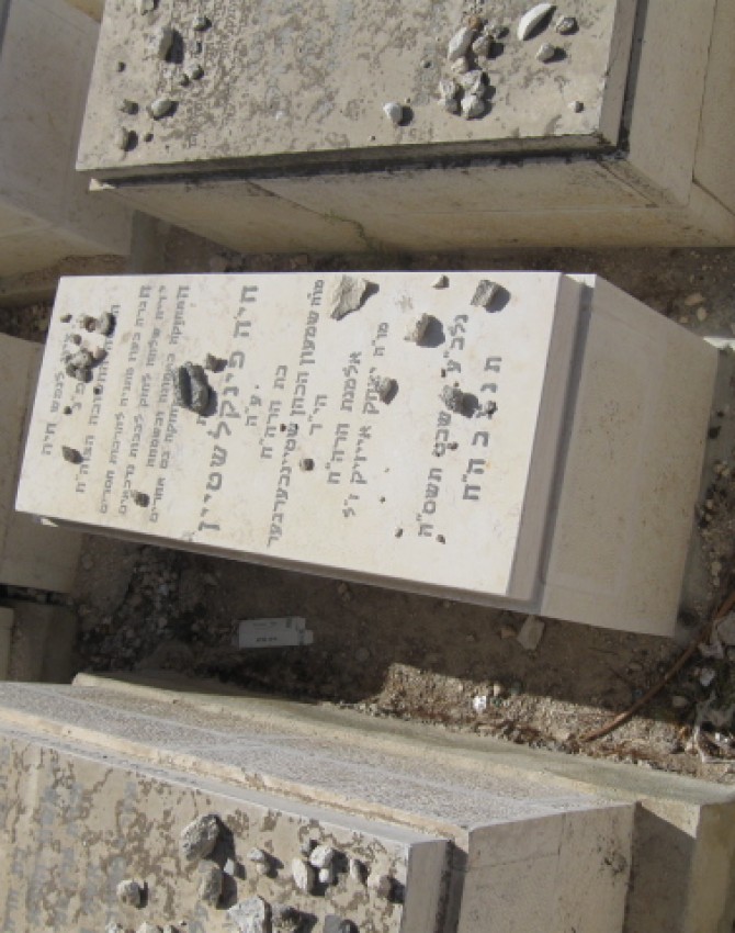 תמונת קבר חיה פינקלשטיין