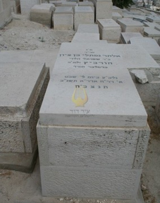 תמונת קבר אלתר נפתלי בן ציון הורביץ