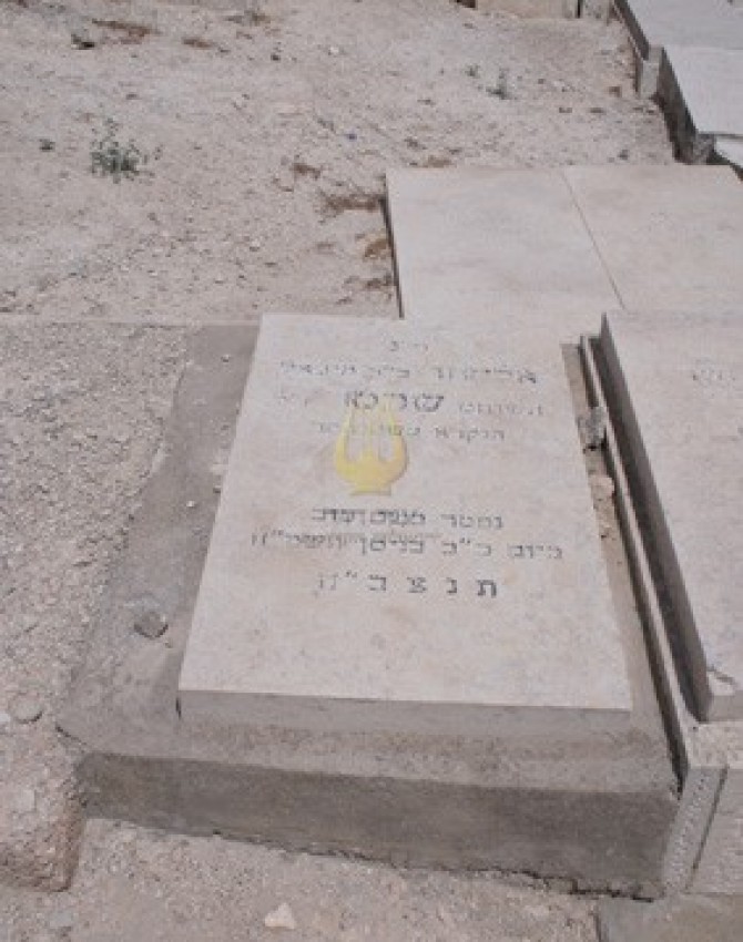 תמונת קבר אליעזר שכטר