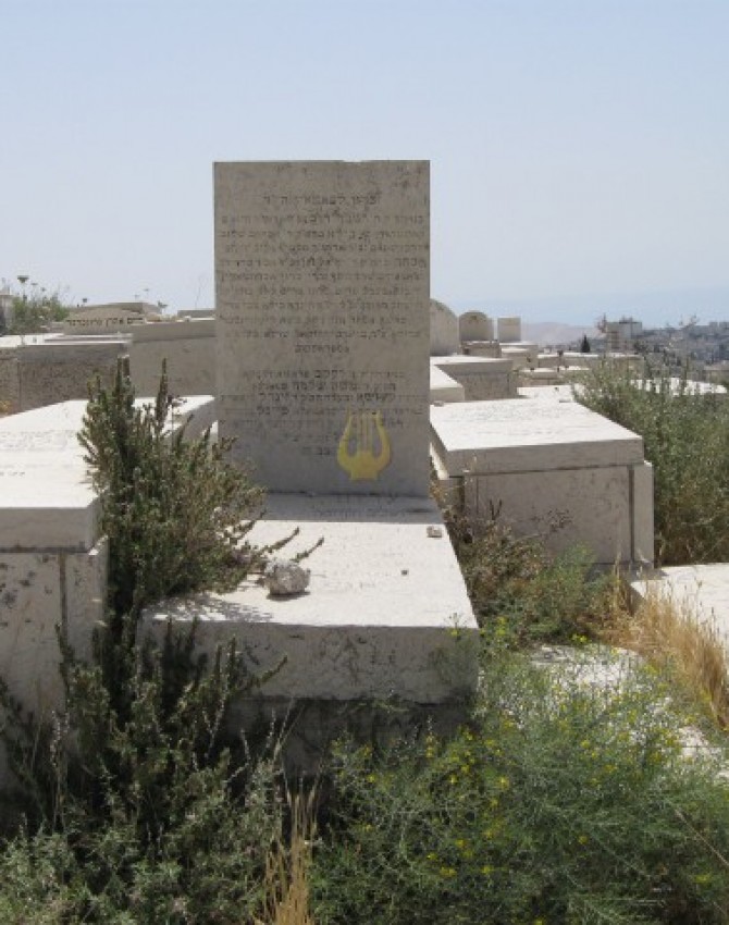תמונת קבר אריה ליבוש ליפשיץ